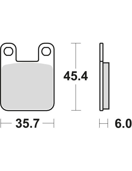 BROMSBELÄGG LMP159ST