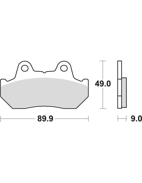 BROMSBELÄGG LMP172ST