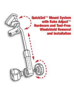 WS DEFLECTOR SCR CLEAR31mm Q-CLAMP 2