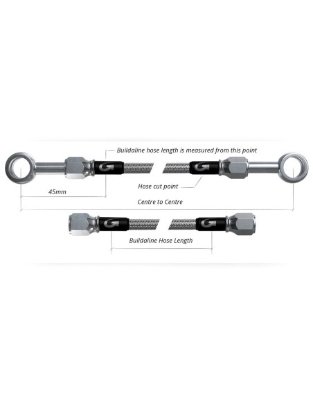 Build-A-Line Bromsslang AN3 3/8X24