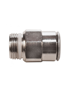 Rak koppling 10 mm 3/8 rörgänga SMC