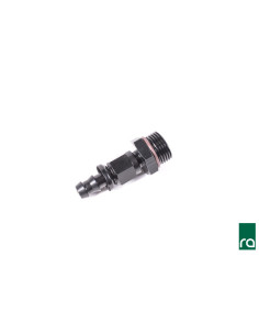 AN10 ORB till Pushlok Slangkoppling, Rak, 9,5mm