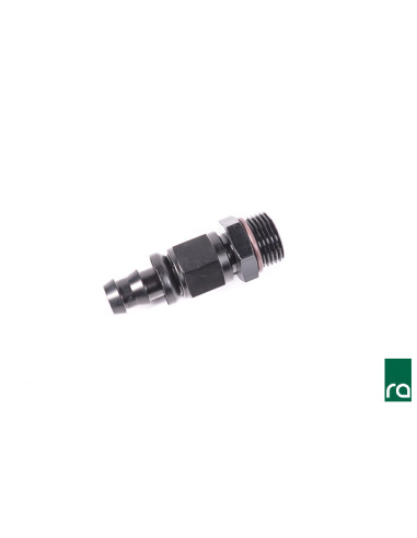 AN10 ORB till Pushlok Slangkoppling, Rak, 12,7mm