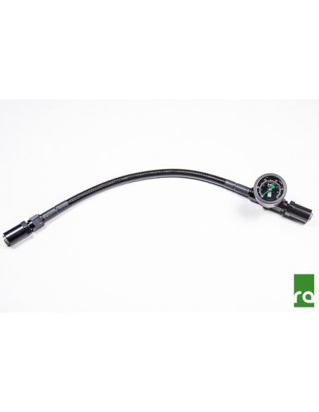 FUEL PRESSURE GAUGE PTFE HOSE KI