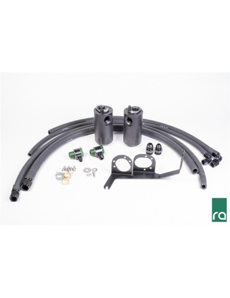 DUAL CATCH CAN KIT, 2015+ SUBARU