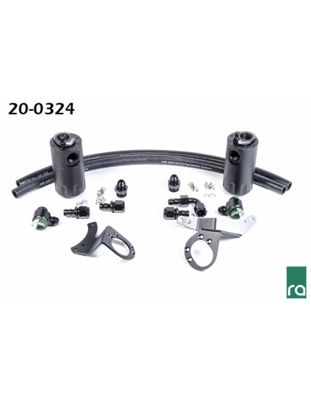 Vevhusventilation Kit, 2 Tankar, 11-14 MUSTANG GT