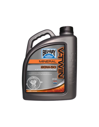 BEL-RAY V-TWIN MINER 20W-50 4L