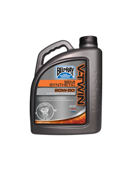 *BEL-RAY V-TWIN SEMI 20W-50 4L