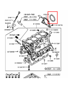 Packbox, Vevaxel bakre EVO 3/4/5/6/7/8/9