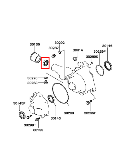 Packbox, Fördelningslåda EVO 4/5/6 (MD701430)