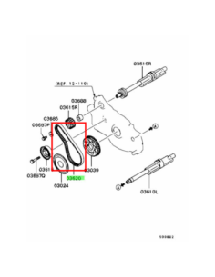 Balansaxelrem EVO 5/6/7/8/9/9