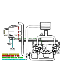 VTE Catch Can Luft - Olja Separator med retur 2