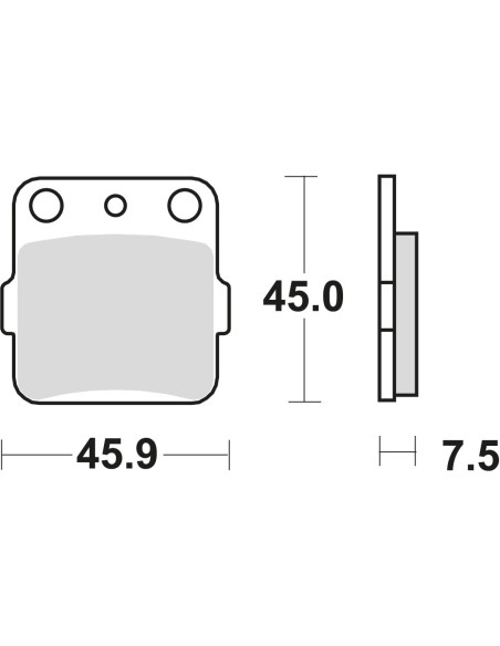 BROMSBELÄGG LMP192ST