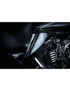 SADDLE SHIELDS REFL SMOKE TOURIN 2