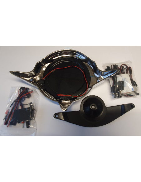 INFINITY COVER AIR CLEANER- TWIN *B