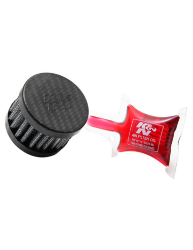 VEVHUSFILTER KN ANSL10mm CARBONE