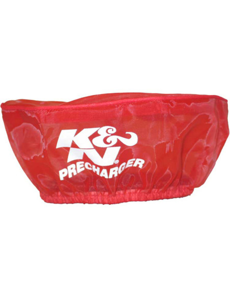 KN DRYCHARGER FILTER WRAP RED