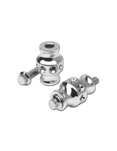 RSD DRILLED BREATHER KIT TC CROME