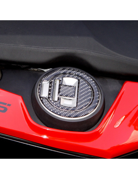 CARBON F FUELCAP TRIMNO BOLTS