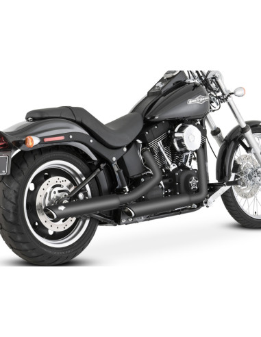 TWIN SLASH 3" FATBOY 07-17 SLIP-O B