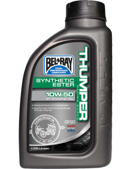 BEL-RAY THUMPER 4 WORKS R 10W-50 4L