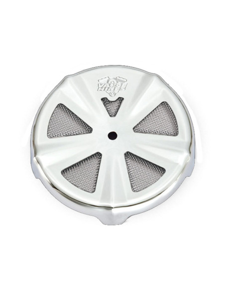 CHROME SKULLCAP CROWN COVER /V02 N