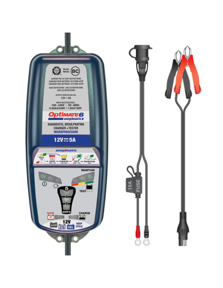 OPTIMATE 6 BATTERILADDARE 12V6 A