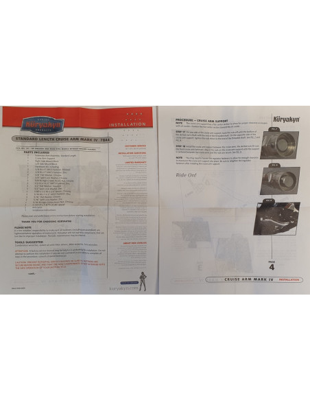 CRUISE ARM MARK IV-FLT-SHORT  *B*