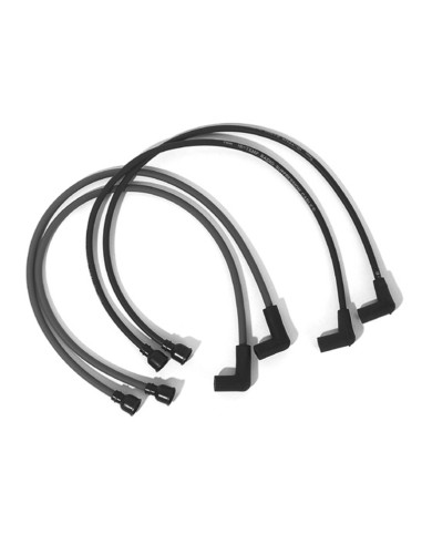 DYNA TÄNDKABEL SET 7MM KOPPAR RÖD