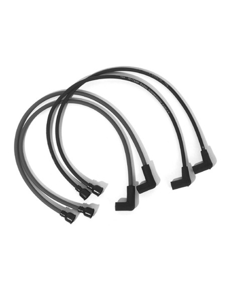 DYNA TÄNDKABEL SET 7MM KOPPAR RÖD