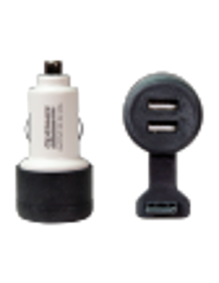 ADAPTER FÖR CIGGUTTAG med 2 x USB