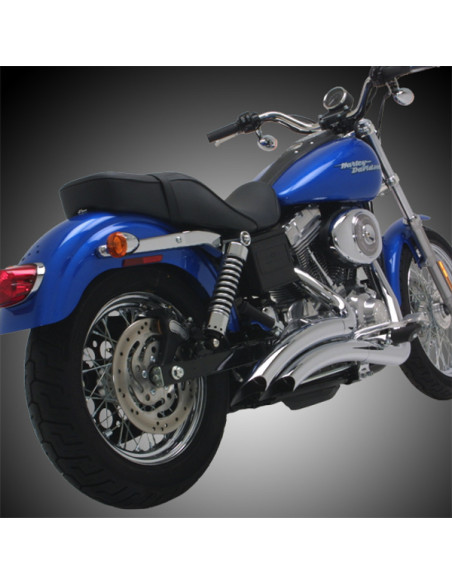 2-2 BIG RADIUS CHROME DYNA 91-05