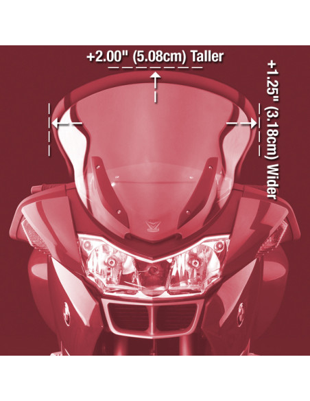 WS,VSTREEM TALL CL R1200RT 05-12