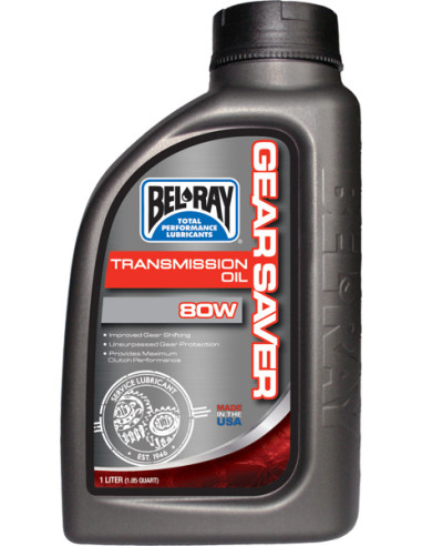 BEL-RAY GEAR SAVER TRANS OIL 80W 1L
