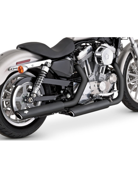 TWIN SLASH 3" XLH 04-13 SLIP- ON*B*