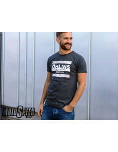 Ö Retro T-Shirt Light Graphite-W