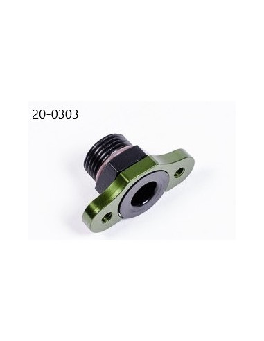 FPR ADAPTER, 8AN ORB, 11MM BORE,