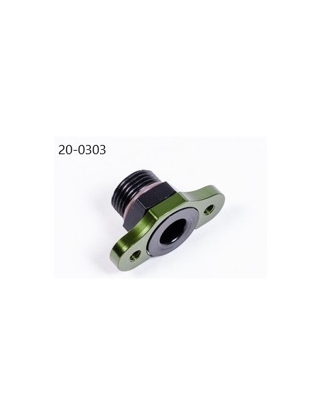 FPR ADAPTER, 8AN ORB, 11MM BORE,