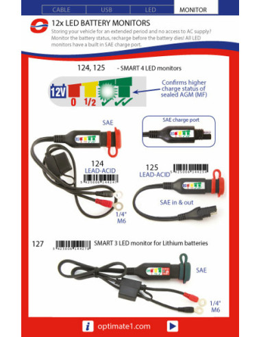 SAE BATTERI LADDNINGS FLASH INDIKAT