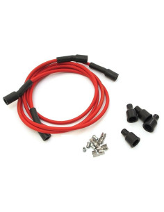 DYNA TÄNDKABEL SET 7MM KOPPAR RÖD 2