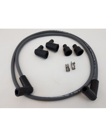 DYNA TÄNDKABEL SET 8MM GRÅ HD