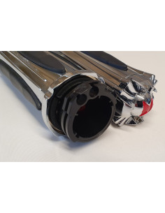 WIDOW GRIPS W/O BOSS,82-UP CABLE 2