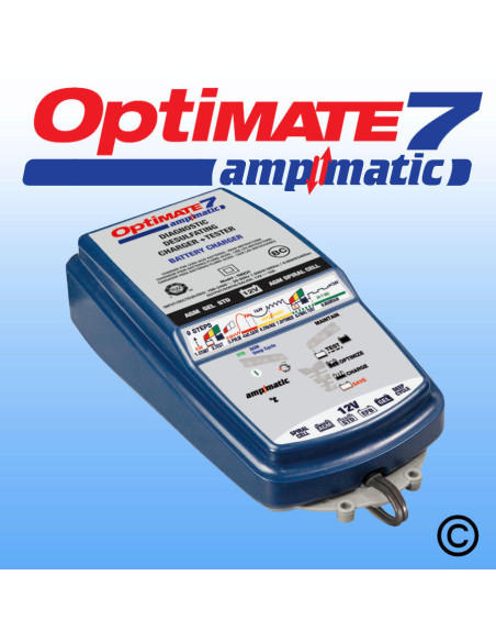 *OPTIMATE 7 BATTERILADDARE 12V